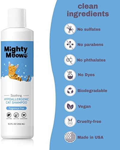 USA imported professional grade gentle kitten and cat grooming product