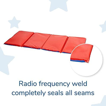 Children's Factory folding mat side profile 2 inch thickness