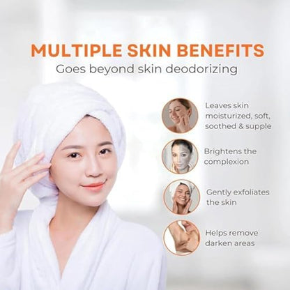Yanobia moisturizing body cleanser bar packaging details