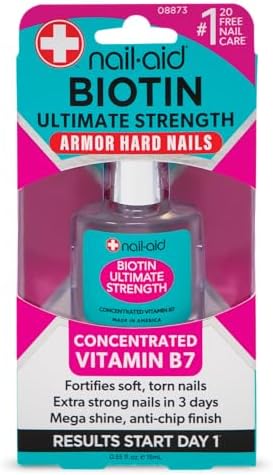Nail-Aid Biotin Ultimate Strength 2-piece set packaging