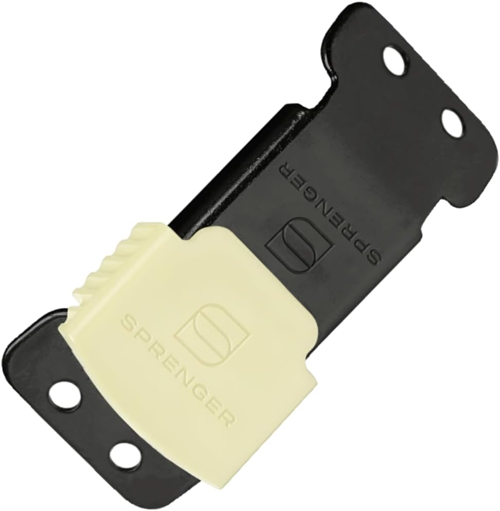 Imported premium quick release fastener showing both halves of the buckle open