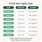 Side view of Healthybaby diaper showing SuperStretch tabs