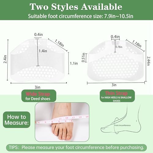 Soft gel forefoot protectors for bunion and callus pain