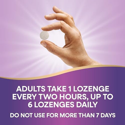 Nature's Way berry flavored zinc lozenges bottle with clear safety seal.