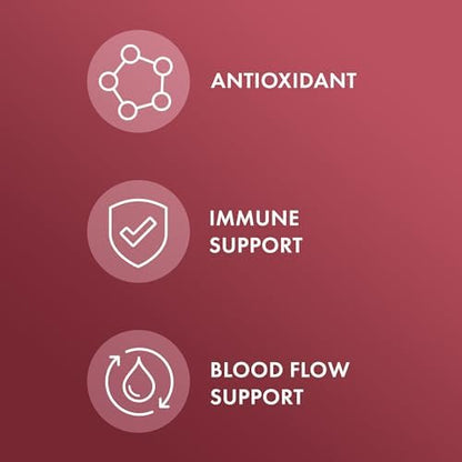 Dr. Mercola Organic Astaxanthin side label detailing organic ingredients and supplement facts.