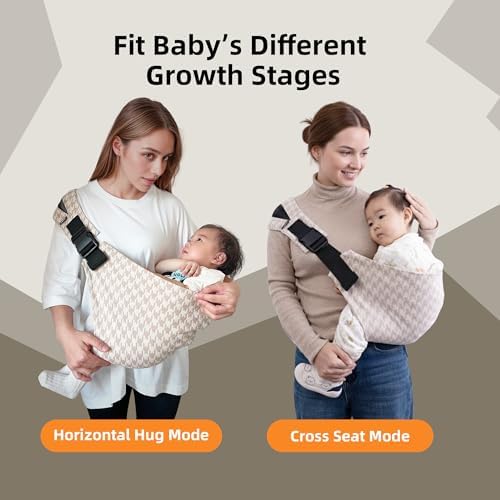 Lujifo premium cotton linen toddler carrier showcasing the breathable fabric weave and reinforced stitching.