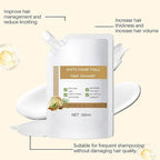 Remimpi scalp nourishment shampoo bottle side profile showing dimensions
