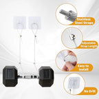 Complete ten pack kit of Breeshy child proofing anchors displaying all included components.