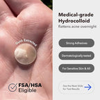 Avarelle hydrocolloid pimple patches sheet layout