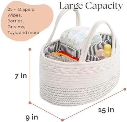 Luxury Little portable diaper storage bin for car