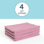 Waterproof non slip vinyl backing view of the Medline Sofnit 300 underpad.
