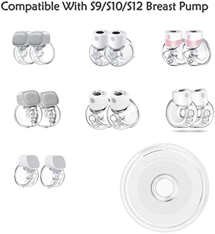 Bwcece breast pump replacement parts 24mm tunnel diameter scale