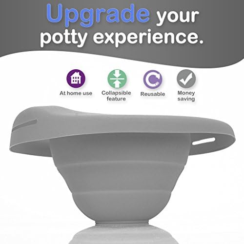 Kalencom Potette Plus reusable liner being cleaned in a sink
