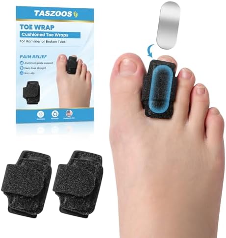 Taszoos hammer toe straightener showing aluminum plate support