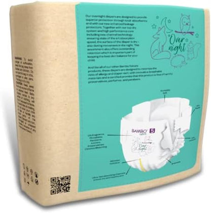 Hypoallergenic chlorine free overnight baby diapers for sensitive skin
