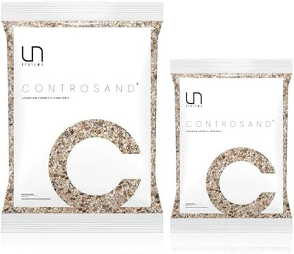 Close up texture of UNS Controsand Tahoe aquarium gravel
