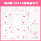 Individually wrapped travel pack of hygienic disposable toilet covers alongside a diaper bag