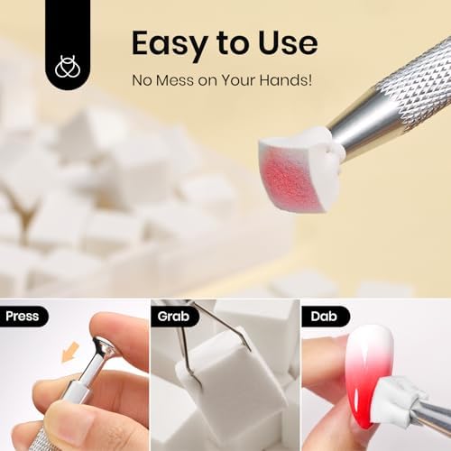 Beetles high density nail sponges for professional salon use