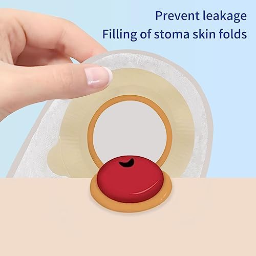 Close up of two ounce stoma care supply paste for secure pouch adhesion