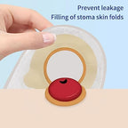 Close up of two ounce stoma care supply paste for secure pouch adhesion