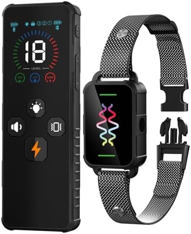 Modus waterproof electronic collar receiver with patterned strap