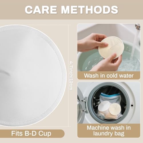 Soft inner lining of nursing pads for sensitive skin