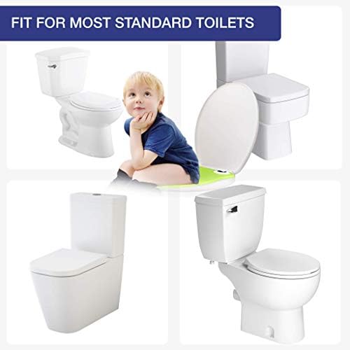 Underneath view of Magtimes toddler potty seat showing non slip silicone pads