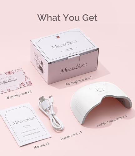 MelodySusie travel friendly nail lamp lifestyle