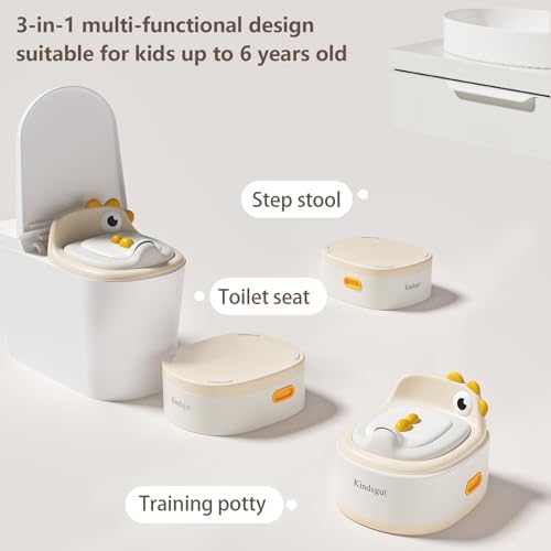 Kindsgut portable toddler potty training seat being used by a child