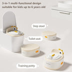 Kindsgut portable toddler potty training seat being used by a child