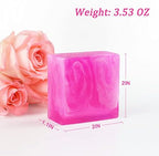 Top view of BASSI feminine care soap bars for odor control.