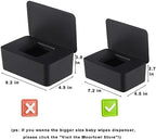 Moorfowl wipes container with rotating buckle lid