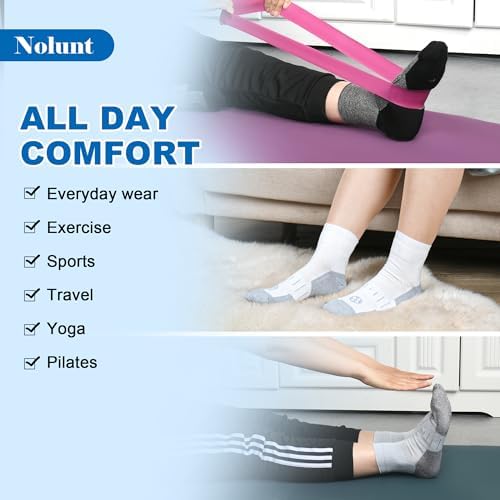 Imported NOLUNT diabetic ankle socks multi color assortment