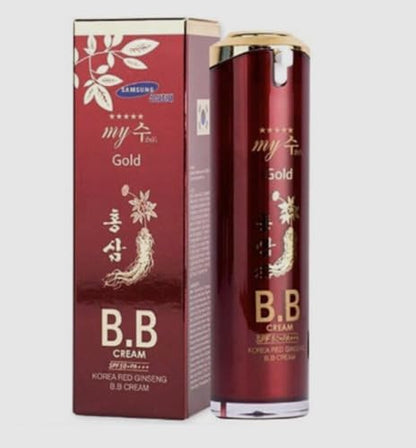 Close up view of the authentic USA imported Myjin ginseng cream texture.