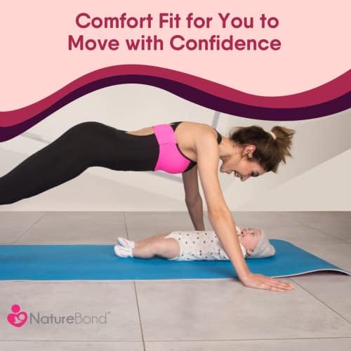 NatureBond nursing pads inside a nursing bra for discreet fit