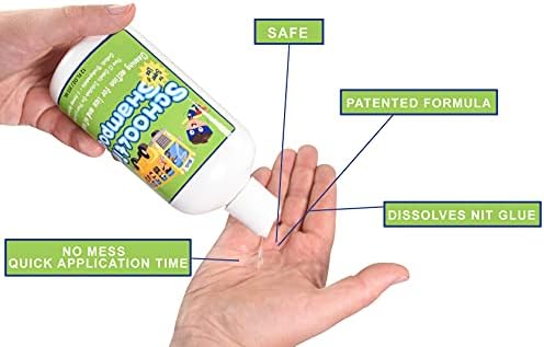 Schooltime hypoallergenic lice cleanser for 15 minute head lice treatment.