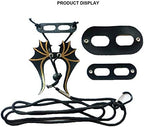 Soft leather harness sizes included in the Adoggygo pack
