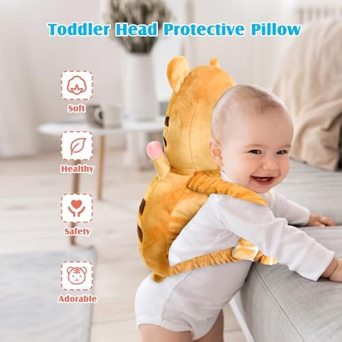 Kellody baby safety backpack showing adjustable plush straps