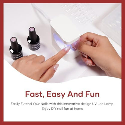 Zosppei portable manicure tool curing builder gel nail extensions