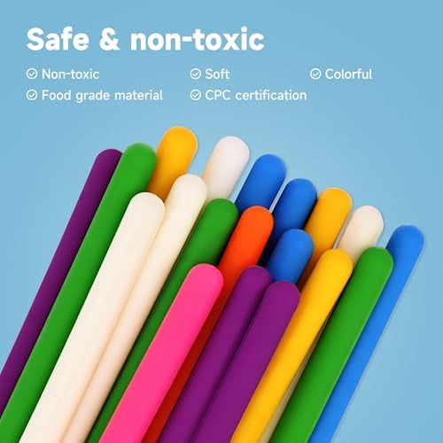 Close up view of the durable BPA-free silicone material on the Cruleen activity board.