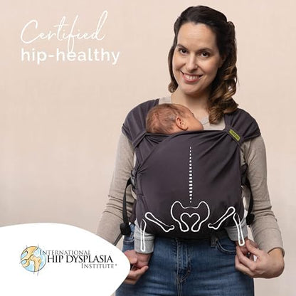Back view of the supportive shoulder strap alignment on the Boba Bliss carrier