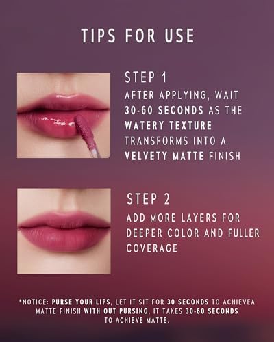 Altera Blurring Lip Tint 012 Hush, Nude Pink Glossy to Soft Matte Finish, Blur Lip Lines, Weightless No-Sticky Airy Velvet Texture, Vibrant Hydrating Long-Lasting Lip Makeup - Image 5