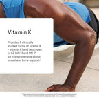 Thorne dietary supplement packaging showing key ingredient highlights