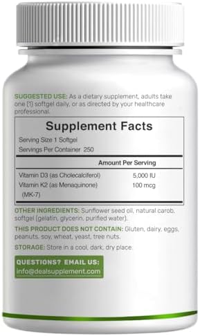 Deal Supplement softgels container showing safety seal
