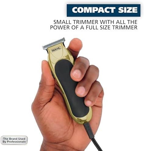 Wahl T-Pro trimmer featuring rubberized grip