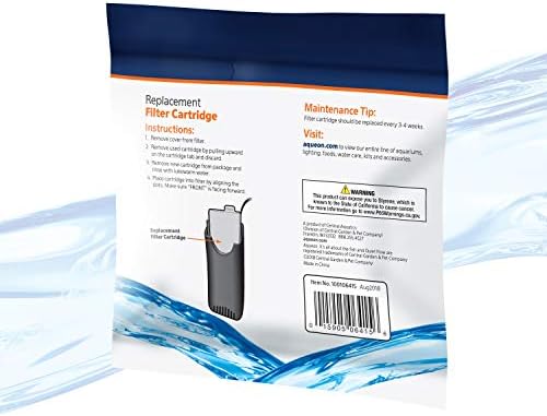 Aqueon quietflow filter cartridge dual sided dense floss