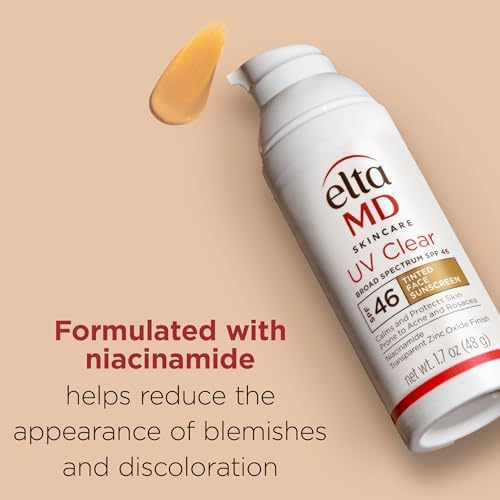 Dermatologist recommended tinted SPF sunscreen wearable without makeup