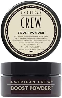 American Crew volume powder for men on hair
