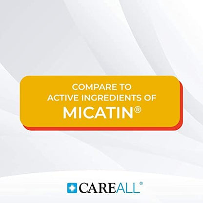 Miconazole Nitrate antifungal cream tube showing active ingredient and 1.0 ounce size