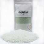Emineyo silicate glow stones inside a glass vase